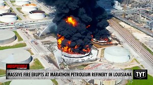 MASSIVE Fire At Petroleum Refinery, Chemicals Said To Slow Down Nervous System | Indisputable with Dr. Rashad Richey