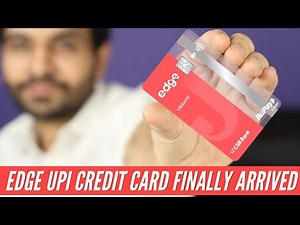 Edge UPI Credit Card Finally Arrived | LIFETIME FREE & 5% Cashback on UPI | APPLY NOW 🔥🔥