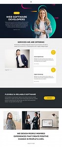 Professional and enthusiastic - WordPress Theme by Nicepage