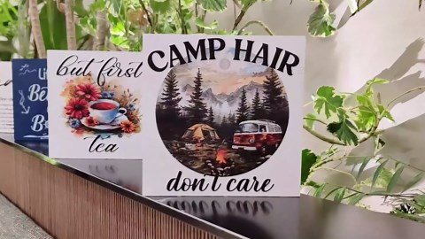 You Got This, Inspirational Wood Box Signs, Home Office Motivational Gifts Desk Decor for Woman Men, 5x5 inch