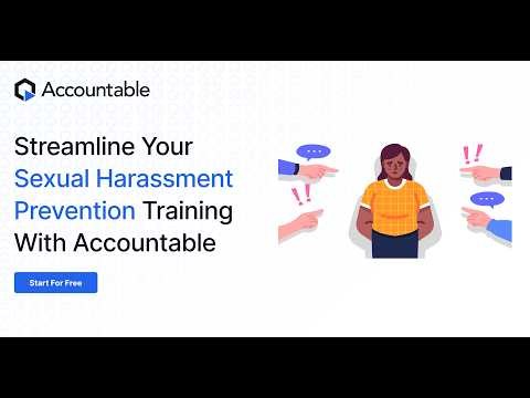 Sexual Harassment Prevention Training by Accountable