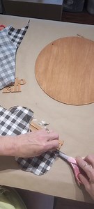 Easy Fall Diy Door Hanger I had to do a truck, Fall wouldn't be the same without it. #fall #diycrafts #diydollartree #fallcraft #falltruck #buffalocheck #pumpkin #passionatepaintedlady | The Passionate Painted Lady