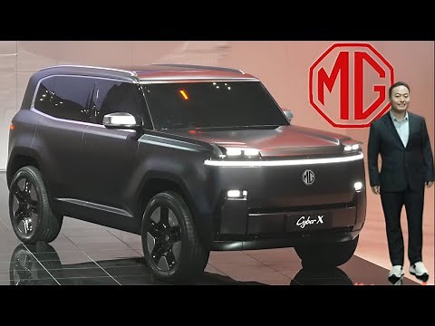 MG Cyber X SUV Reveal – Is This the Future of EV Design?
