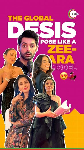 Our Global Desis flaunt their wakhra filmy swag with every pose! 💃🕺 Surbhi Jyoti Divya Agarwal Karan Wahi Nikita Dutta #ZEE5GlobalAddOns #ZEE5Global #Desitainment #USA #SouthAsians #KaranWahi #AmeeshaPatel #NikitaDutta #DivyaAgarwal #SurbhiJyoti | ZEE5