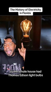 10K views · 323 reactions | How electricity came to Florida (request repost) #florida #electricity #history #foryou #viral | The Hughley’s | Facebook