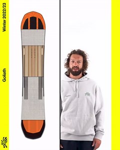 Bataleon Mens Goliath Snowboard - 2023 Size 159