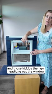 A breeze can still get in with a window only open four inches...but it's a lot harder for your child to fall out! #WindowFall #HomeSafety #ChildSafety | Intermountain Health