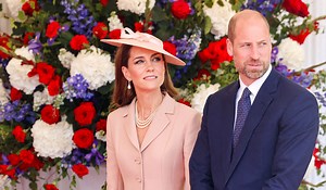 Kate Middleton has a fashion first to welcome the Macrons