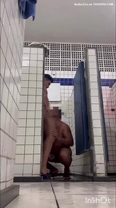 Real cruising at the gym showers