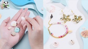 PH PandaHall 152g Natural Seashells Decorative Craft Shells Mixed Beach Shells No Hole Knobby Starfish Sea Nail Moon Shell for Beach Theme Party Wedding Decor DIY Candle Making 4mm-27.5mm