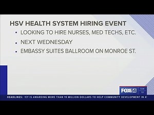 Huntsville Hospital Health System Job Fair
