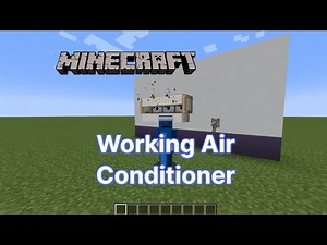 Minecraft: Working Air Conditioner