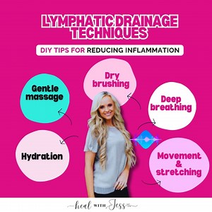 ‍♀ DIY Lymphatic Drainage – Reduce Inflammation Naturally! ...