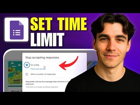 How To Set A Time Limit For Google Forms (Tutorial 2026)