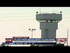 U.S. Secretary of Education Betsy Devos to speak at Tulsa Community College commencement for inmates