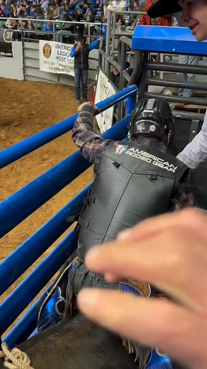 Featured athlete @hayesweightofficial at Belton, TX this morning!! ‌ #bullriding #bullrider #rodeo #rodeolife #rodeolifestyle #rodeoseason #rodeotime | The Rodeo Trail