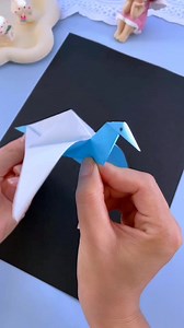 3.8K views · 34 reactions | Use square paper to fold a paper crane that can flap its wings #papercraft #handmade #paperart #cardmaking #papercrafting #paper #craft #art #papercrafts #diy #scrapbooking #handmadecards #crafting #paperlove #origami #scrapbook #papercut #paperartist #crafts #cardmaker #creative #cards #cardmakersofinstagram #paperflowers #stamping #card #handcrafted #design #papercutting #love paper craft ideas | paper craft ideas | Facebook
