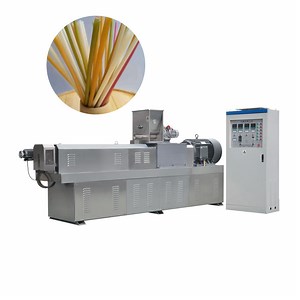 [Hot Item] Degradable Rice Drinking Straw Making Machine Straw Cutting Machine