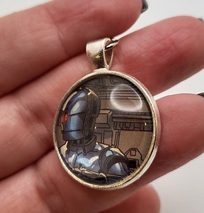 CP30 Star Wars Keychain Comic Pendant Unique Handmade - Etsy