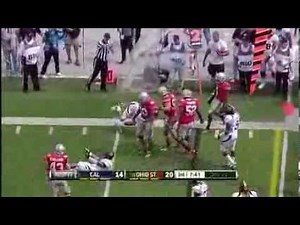 Ryan Shazier Big hit on CAL QB-Ohio State Football Highlight