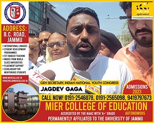 J&K Youth Congress honors Rajiv Gandhi's Birth anniversary with blood...