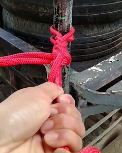 11 Tips Of tying Rope Technique/ Trucker's hitch. #lashingknot #climbingnet #knottying #fyp #dragonknot #tips #techniques #truckerhitch #reels #knots | Millie