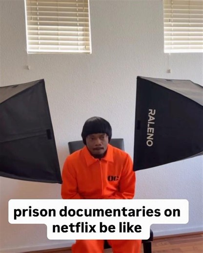 Prison documentaries on Netflix be like 😂😂😂 #shorts