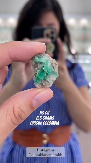 1.8K views · 24 reactions | Rare Rough Colombian emerald crystal rock...