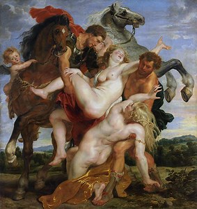 The Rape of the Daughters of Leucippus | Rubens | Painting Reproduction