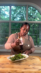 Sunday dinner was a 1000/10 🔥 Smoked Half Chicken Hot Honey Whipped Feta and Parmesan Crusted Broccolini 🙌🏾 Lemon Greek Potatoes All dishes using Chef Trenita’s seasonings at cheftrenita.com