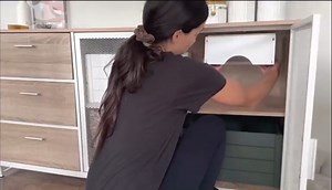 9-10 inch Paper Plate Dispenser Under Cabinet,Bamboo Paper Plate Holder for Cabinet,Organize Kitchen with Under Shelf Storage,Kitchen Counter Vertical Plate Dipensers Holders(White）