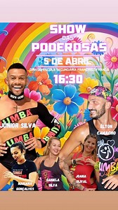 👑SHOW DAS PODEROSAS👑 Edição Ilha da Madeira - 5 de ABRIL Ginásio Escola Secundária Francisco Franco Programa: Manhã 10:00 - Workshop “Samba Routine” com OLA 11:30 - Workshop “Sexy Style” com Júnior Silva Tarde 16:30 - Masterclass “SHOW DAS PODEROSAS” com @junnassilva, @eltoncamacho , @dasil81 , @joanaolival_dreamtravel , @marianaabreugoncalves . O valor full pass custa 25€, e se apenas quiserem fazer uma das atividades custa 10€ cada inscrição individual. Se tiverem interesse poderão se inscre