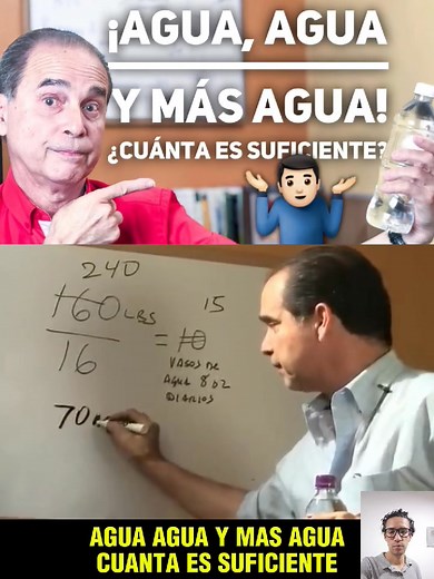 Agua agua y más agua cuánto es suficiente? Frank Suárez | Bienestar Y Salud Con Frank
