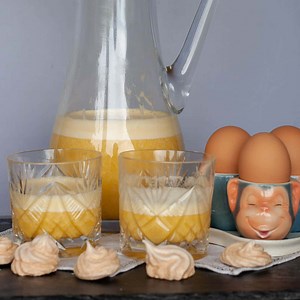 Homemade Italian Eggnog VOV Liquor