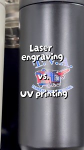 3.2K views · 37 reactions | Alin ang mas bagay sa tumbler mo? Laser engraving vs. UV printing. | USB Manila Phils. Technologies Inc. | Facebook