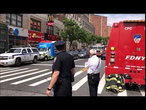 FDNY RESPONDING COMPILATION 62 FULL OF BLAZING SIRENS & LOUD AIR HORNS THROUGHOUT NEW YORK CITY.