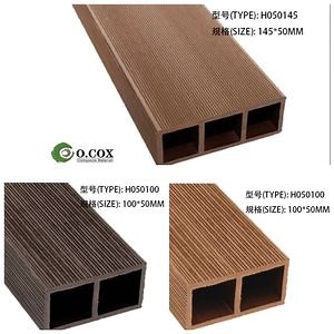 [Hot Item] WPC Decking Wood Plastic Composite Materials Outdoor Flooring WPC Plank