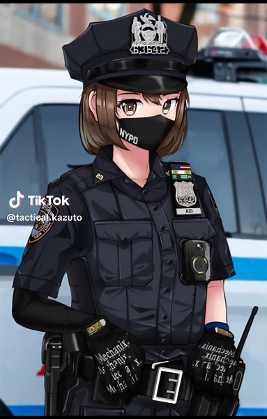 Anime Military Girls and Tactical Operators | Female Police Officers