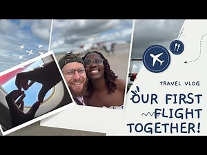 OUR FIRST FLIGHT TOGETHER/ INTERRACIAL COUPLE SURPRISE VACATION REVEAL/ KENYAN YOUTUBER/ DAILY VLOG