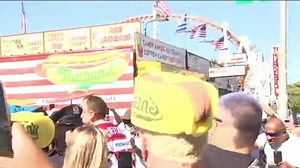 Coney Island Celebrates July 4th With Nathan's Hot Dog Eating Contest
