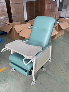 [Hot Item] Medical Luxury Electric Blood Donation Chair, Hospital Dialysis Room Used Chair, Electric and Manual Infusion Chair