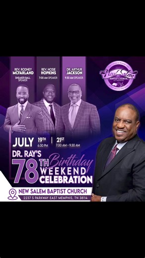 Frank E Ray Sr. God is Good Ministries New Salem's Youth & Young Adults #walkingbible #frankray #PreachTheGospel #fr78 | New Salem Missionary Baptist Church