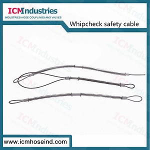 [Hot Item] Cable de seguridad Whipcheck, cuerda de seguridad, eslinga de seguridad