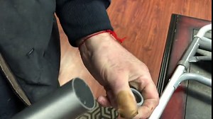 Amazon.com: Walker Folding Deluxe 2 Button by Healthline Trading : Health & Household