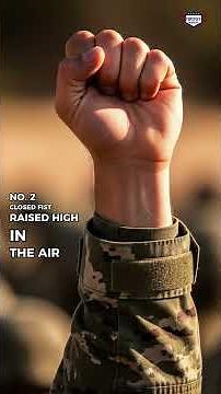 The 5 Military Hand Signals Everyone Must Know #military #handsignals