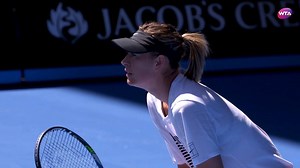 Maria Sharapova prepares for her showdown with Angelique Kerber. 💪🏼 🎾 | WTA