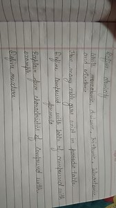 Define atomicity. Write monatomic, diatomic, triatomic, tetrat... | Filo