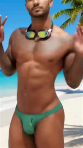 Men's Sheer Bikini Briefs for Comfort