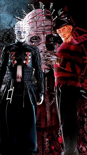 Pinhead vs Horror Characters!🔥💀#horroredits #vs #pinhead #shorts