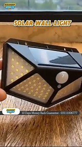 11 reactions | Solar Wall Light with 100 LEDs and Wireless Solar...